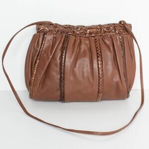 Vintage Brown Leather Purse